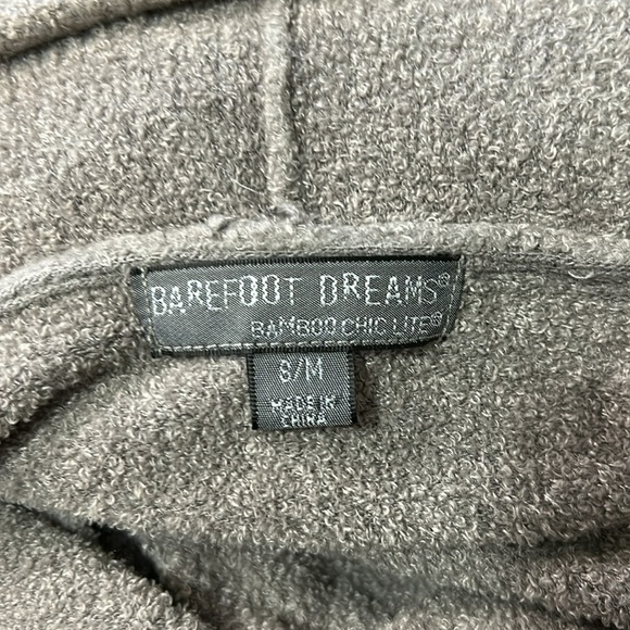 BAREFOOT DREAMS Bamboo Chic Lite Calypso Wrap Cardigan Sweater 436 S/M - Picture 8 of 10